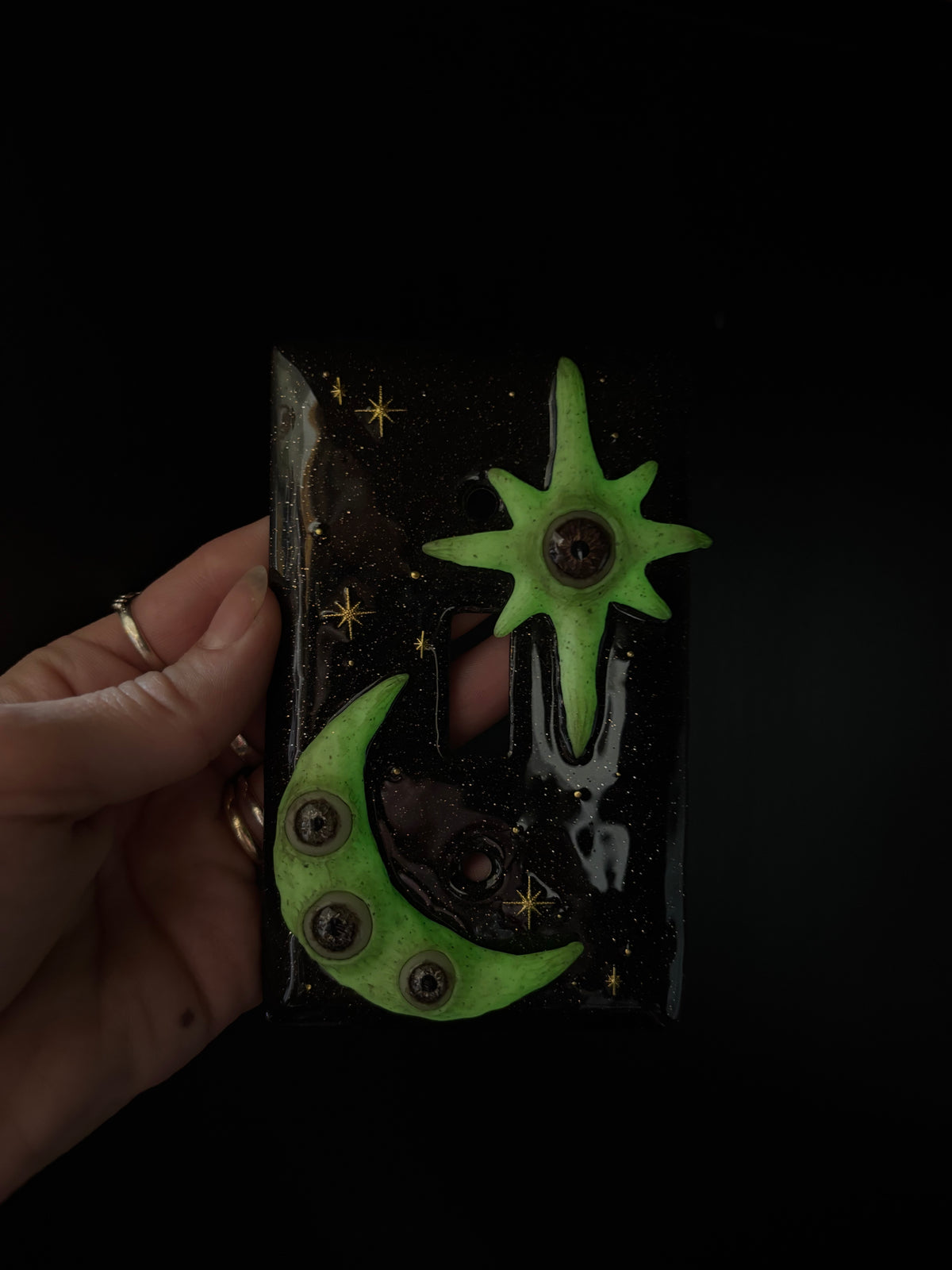 Celestial Light Switch Plate