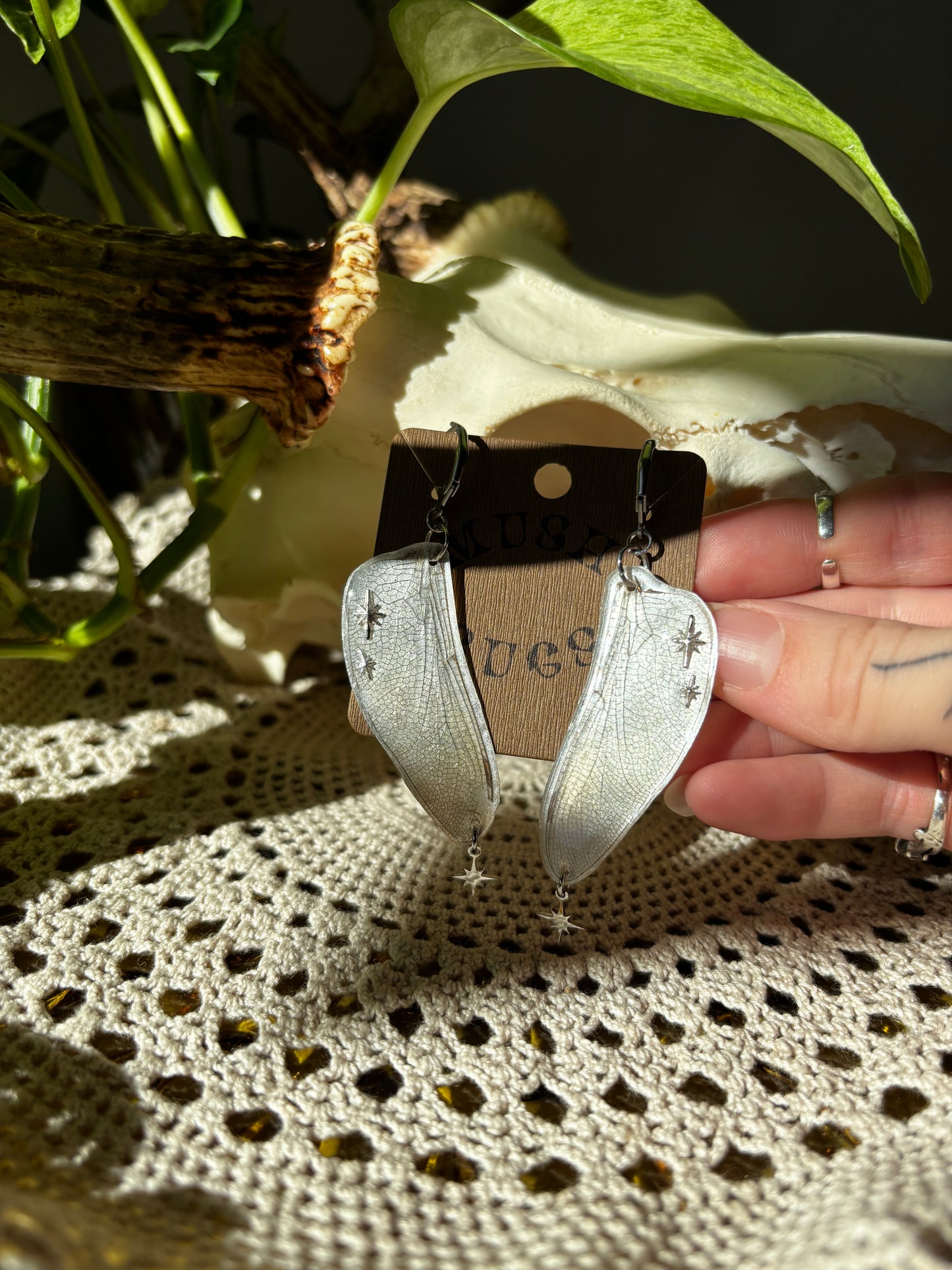 Dragonfly Starburst Earrings