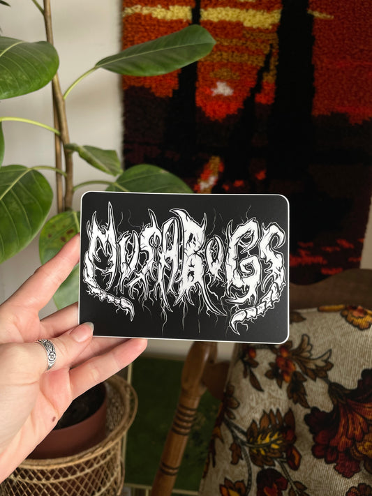Mushbugs Vinyl Sticker