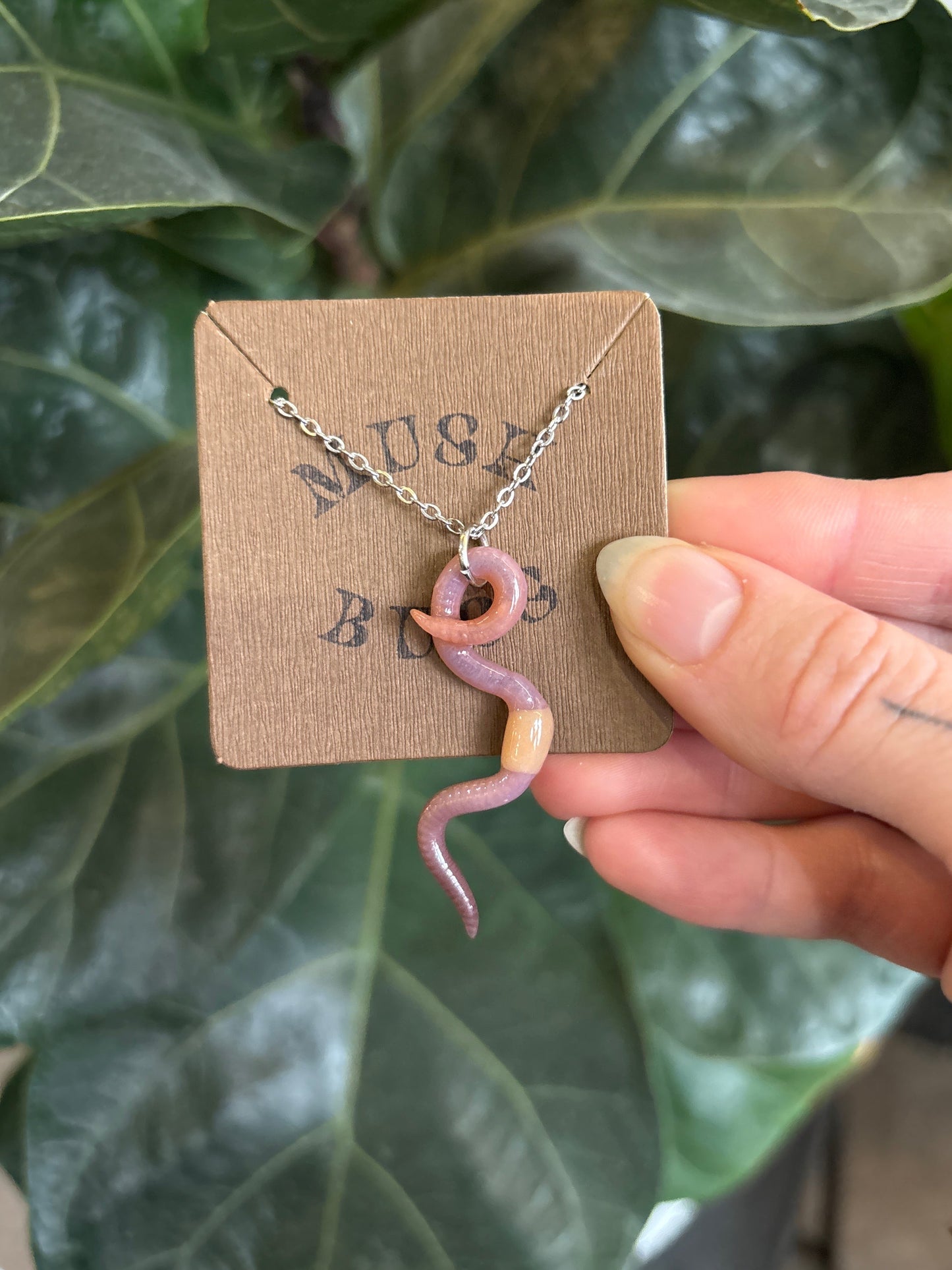 Worm Necklace