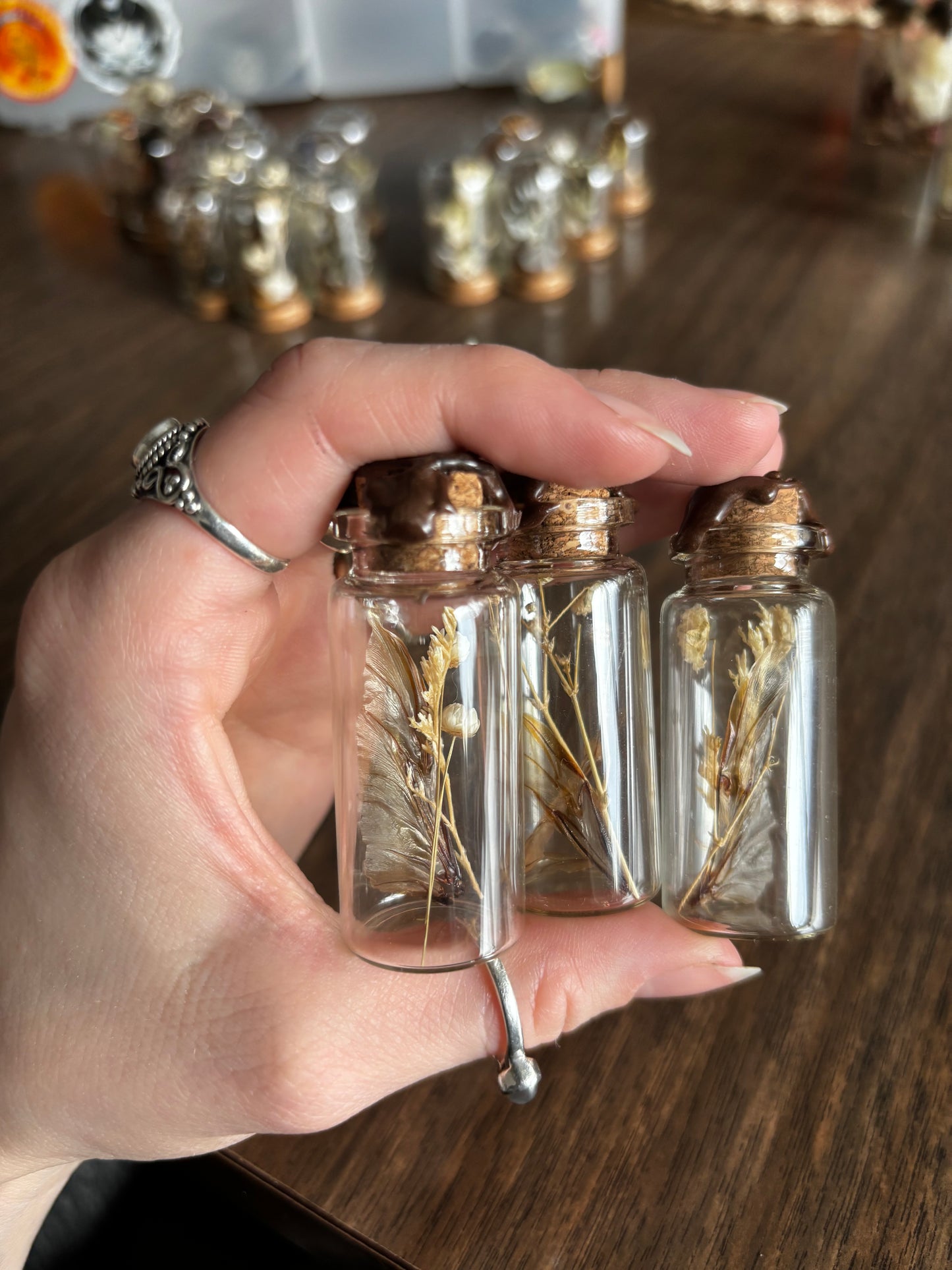 Beetle wing Curio Jar