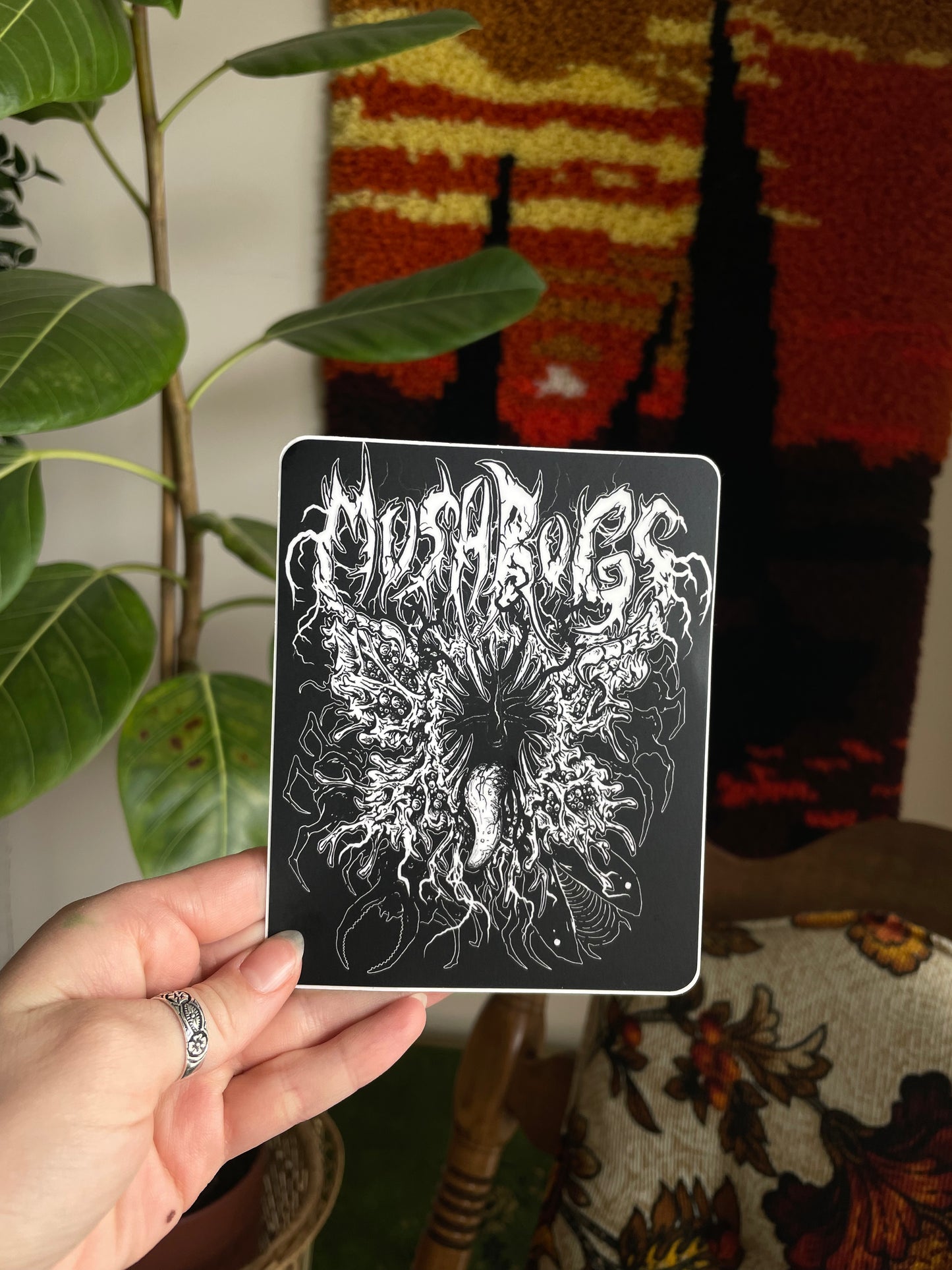 Mushbugs Vinyl Sticker