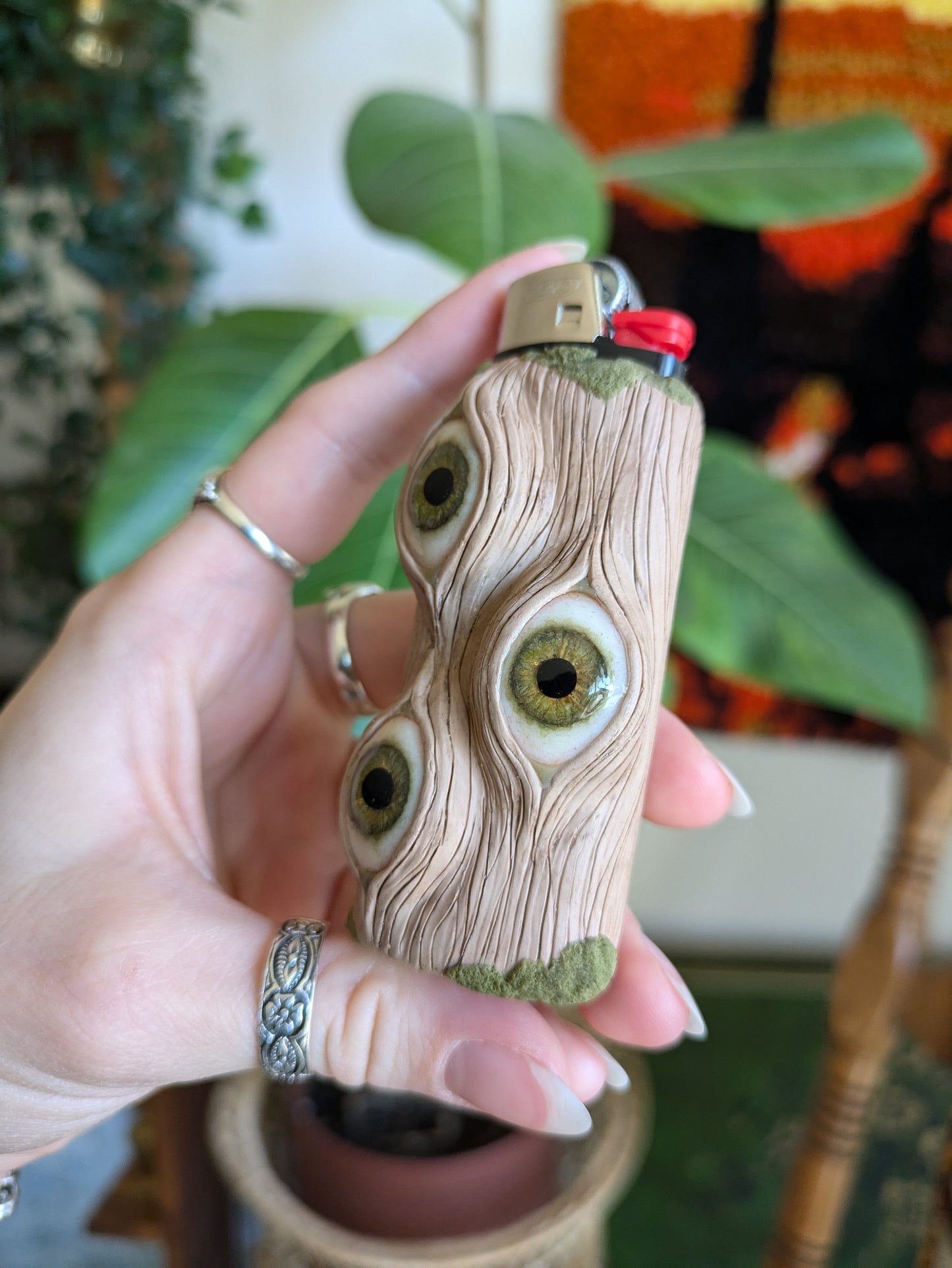 "The Trees Have Eyes" Lighter case