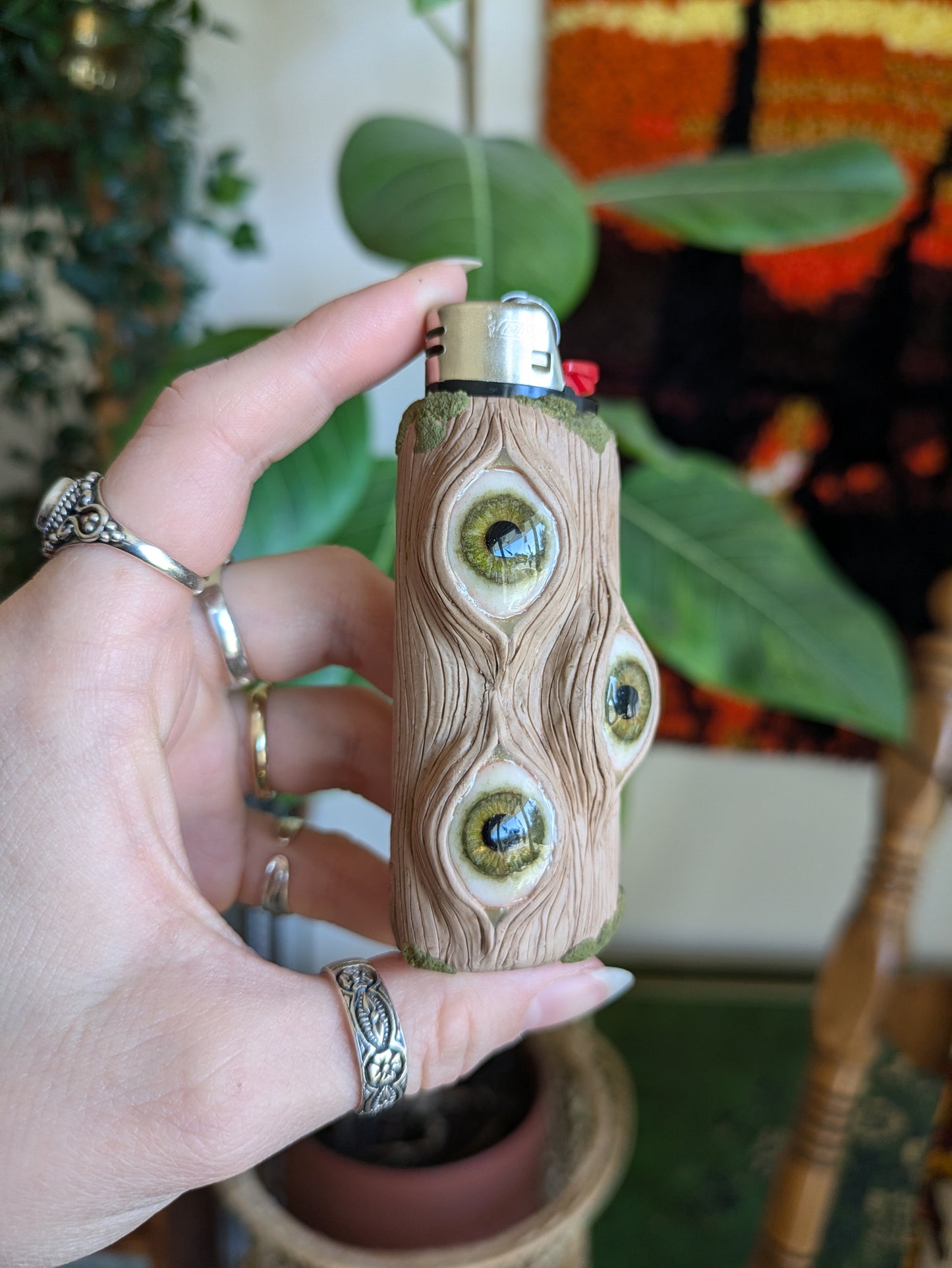 "The Trees Have Eyes" Lighter case