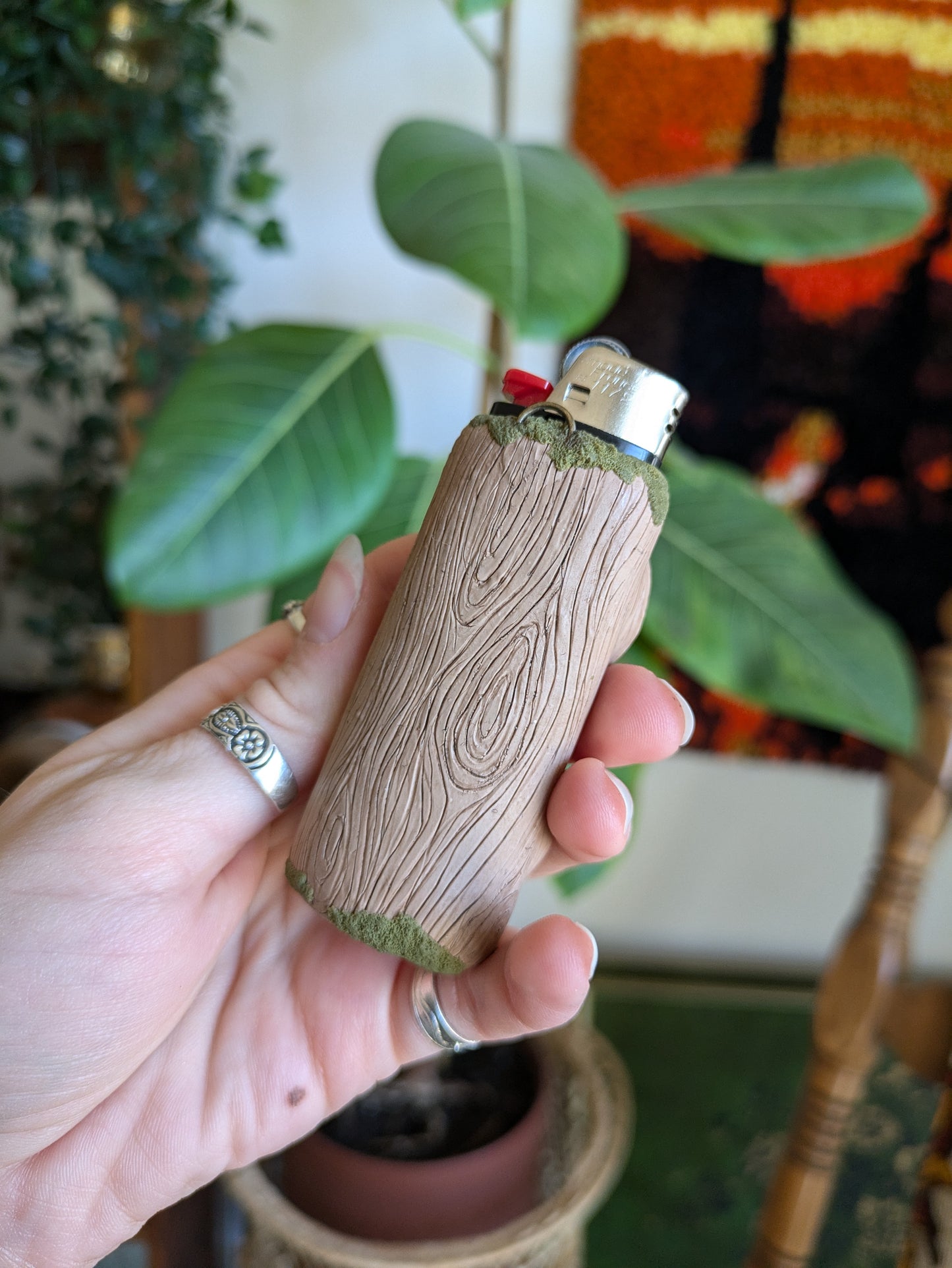 "The Trees Have Eyes" Lighter case