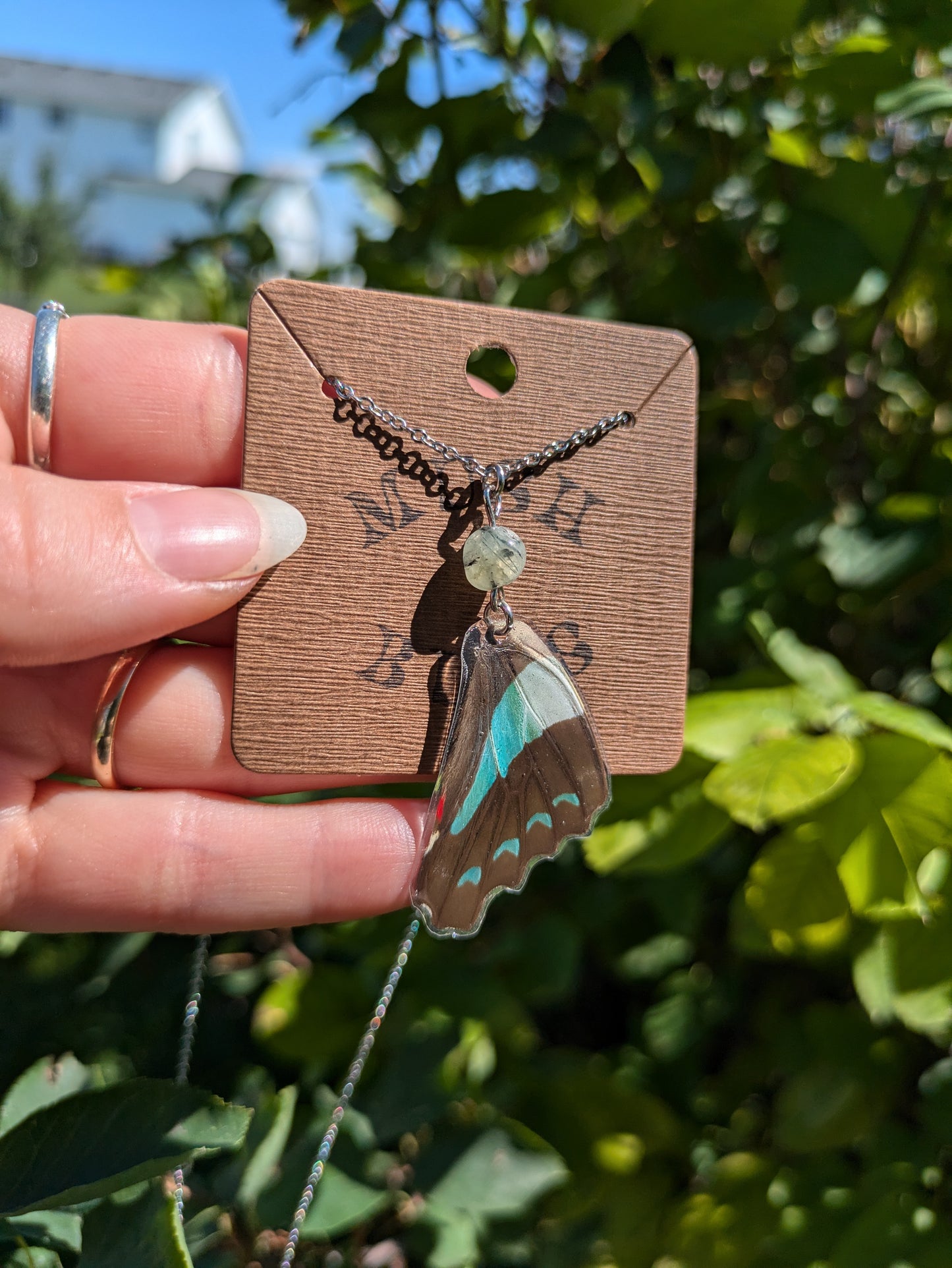 Butterfly Wing Necklace