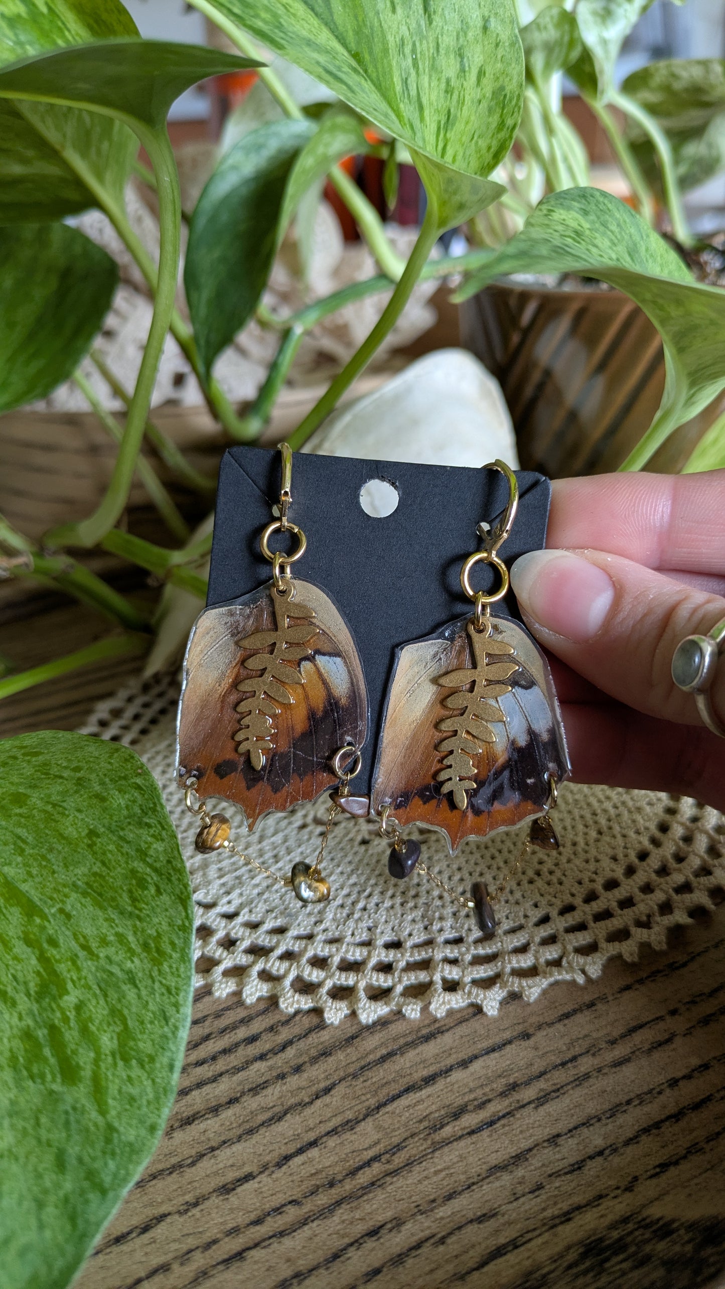Butterfly Wing Earrings