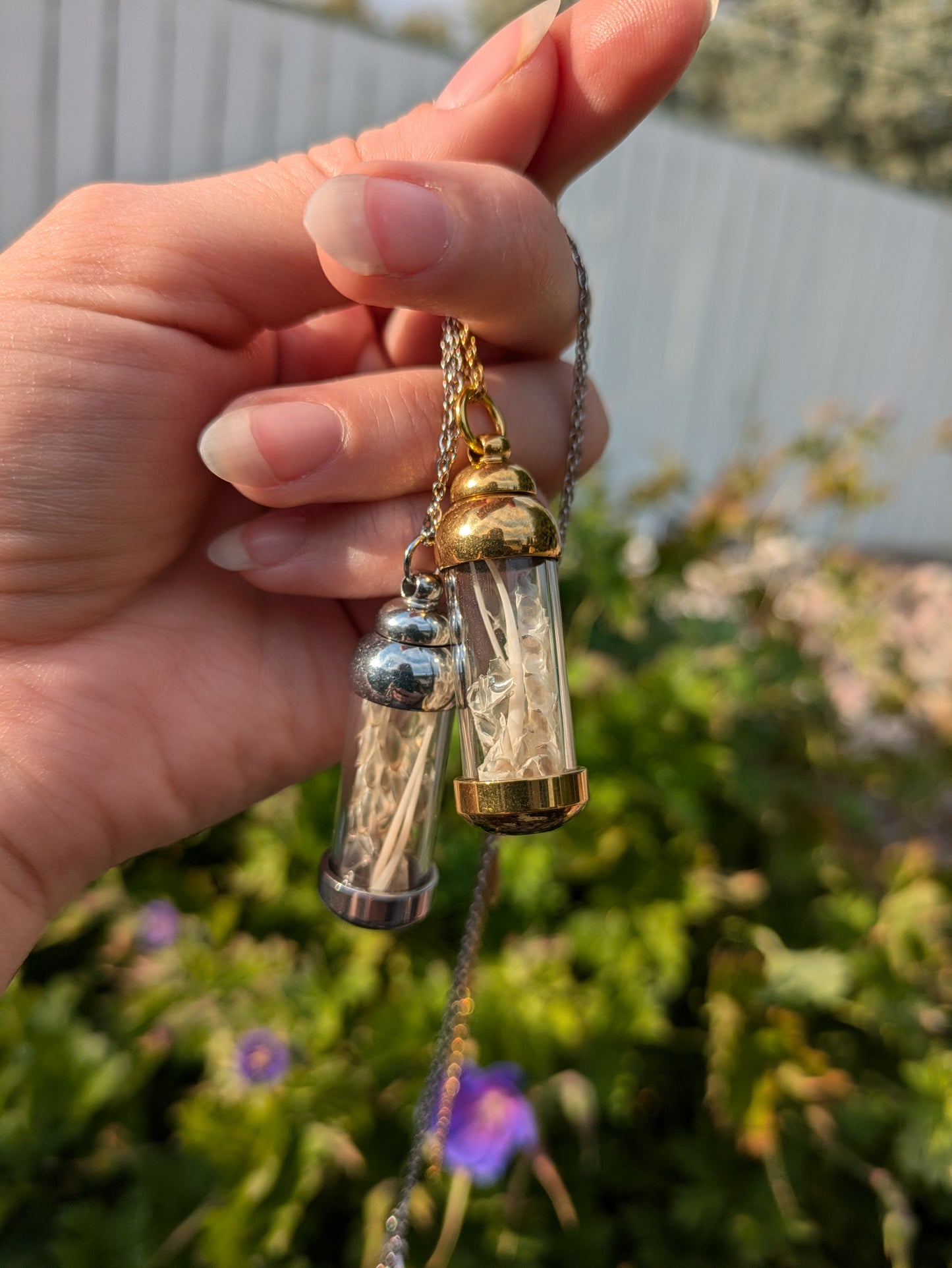 Snake Keepsake Necklace