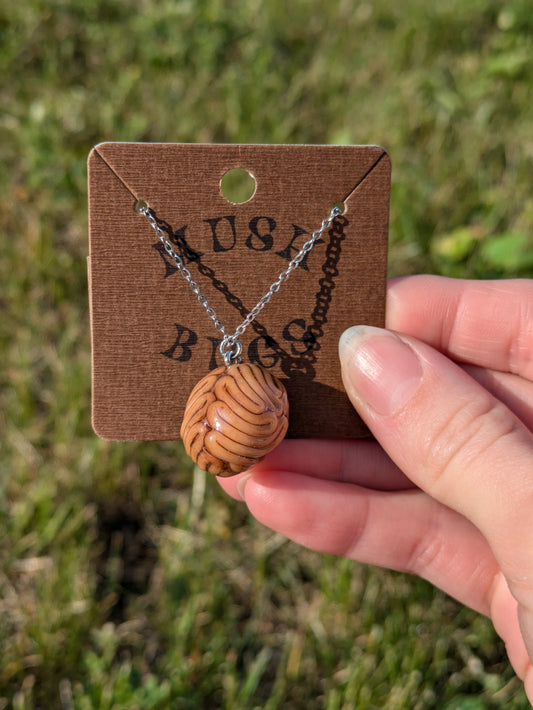 Brain necklace