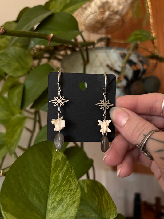 Vertebra Starburst Earrings