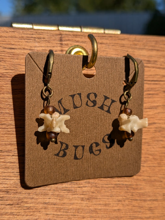 Vertebra Dangle Earrings