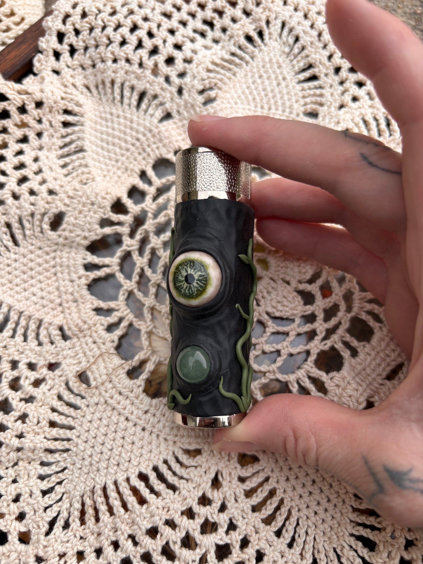 Eyeball Guy Lighter Case