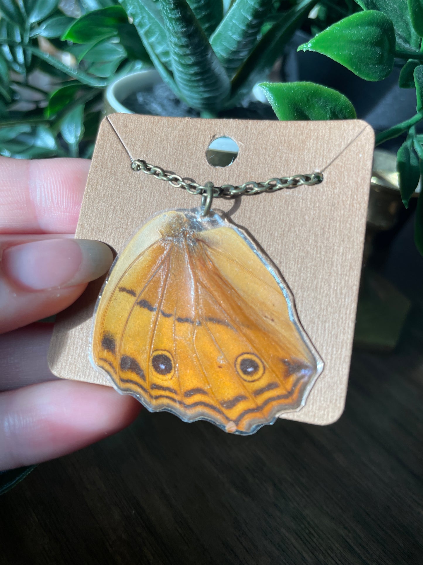 Butterfly Wing Necklace