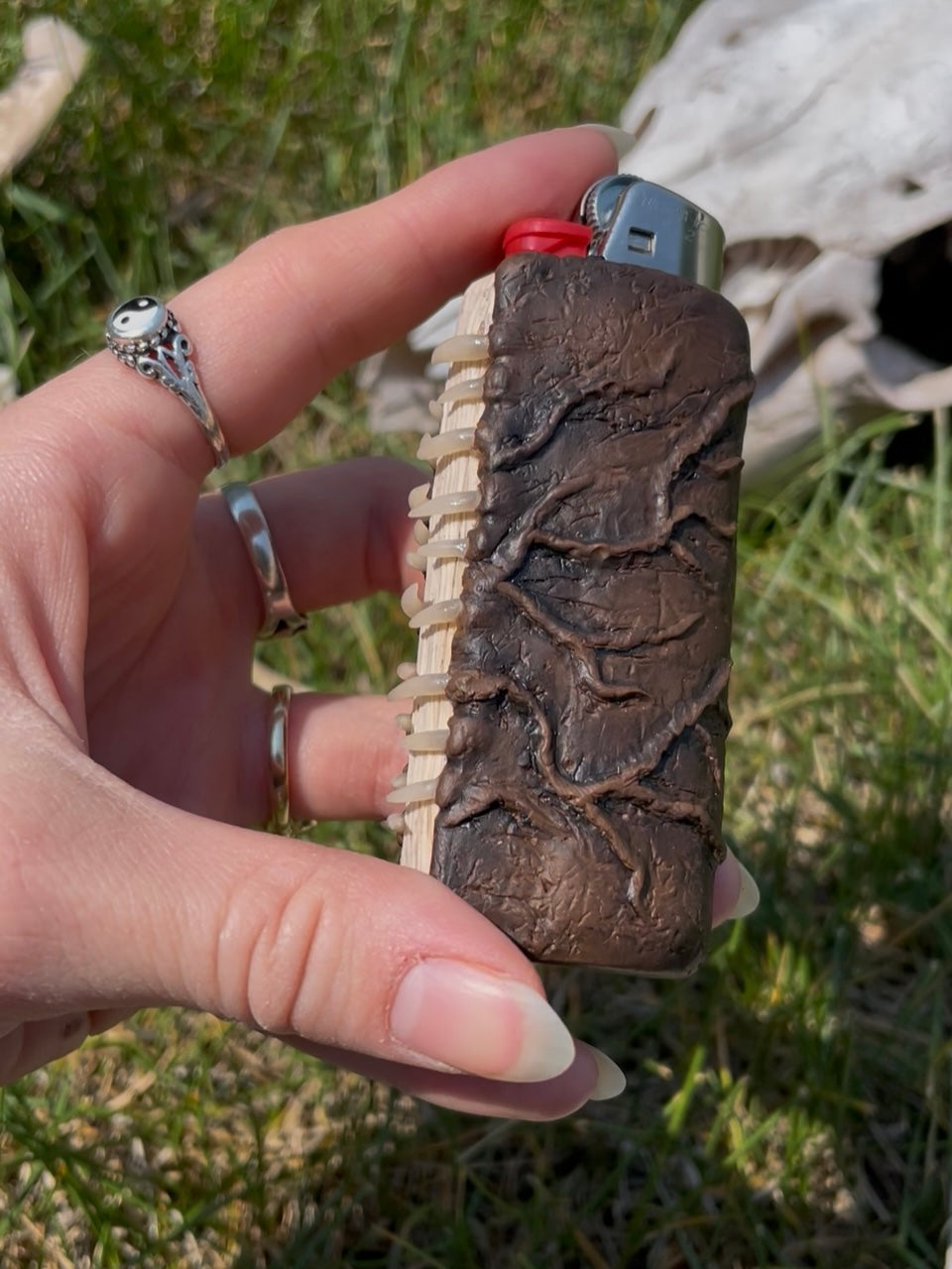 Necronomicon Lighter Case