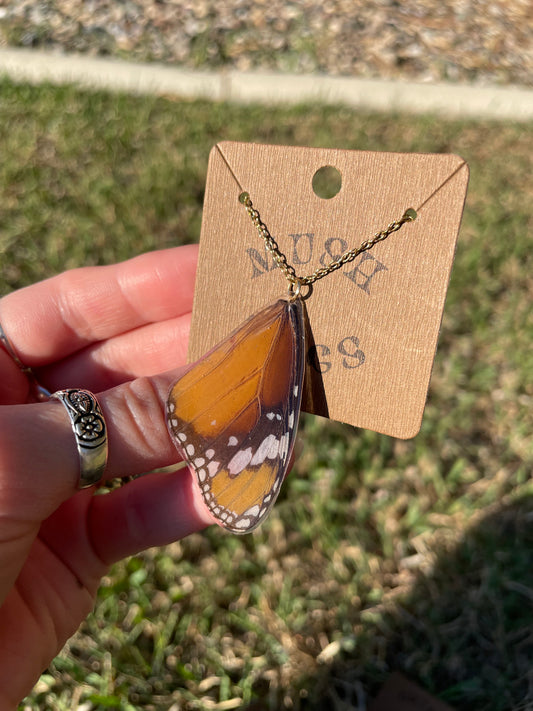 Butterfly Wing Necklace