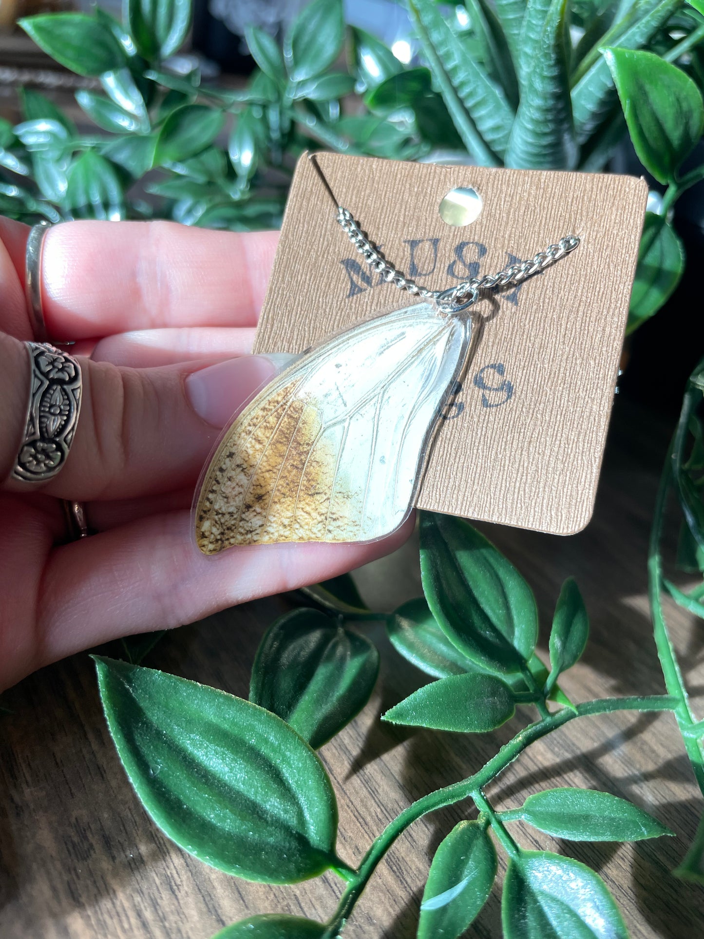 Butterfly Wing Necklace