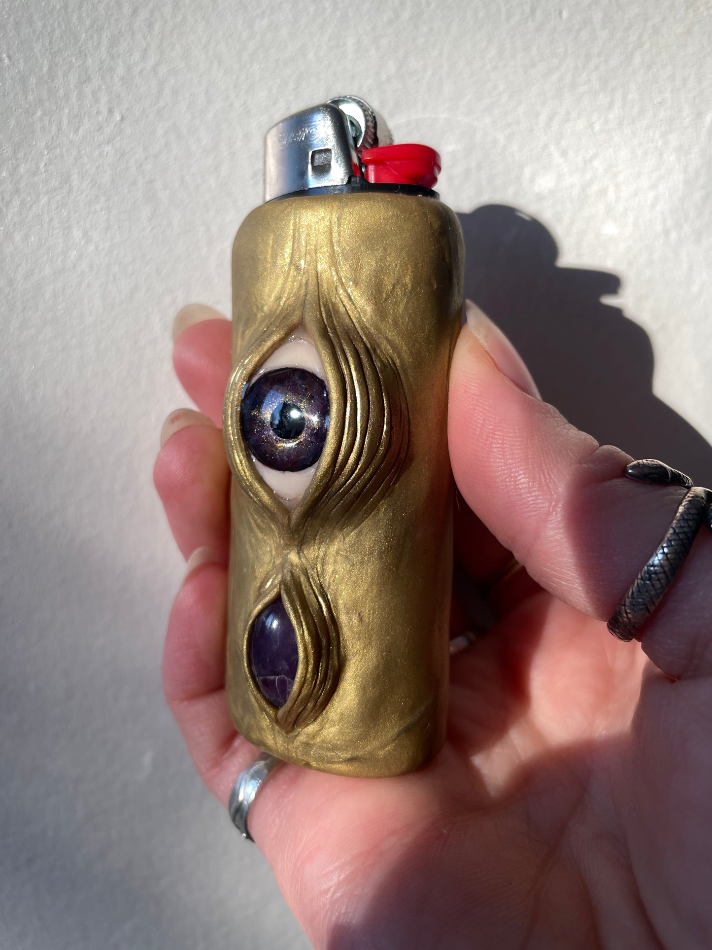 "Golden Osiris" Lighter Case