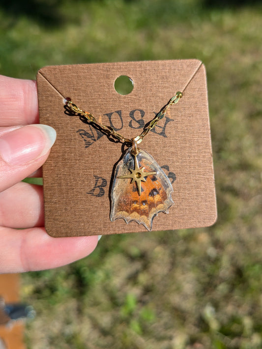 Butterfly Wing Necklace