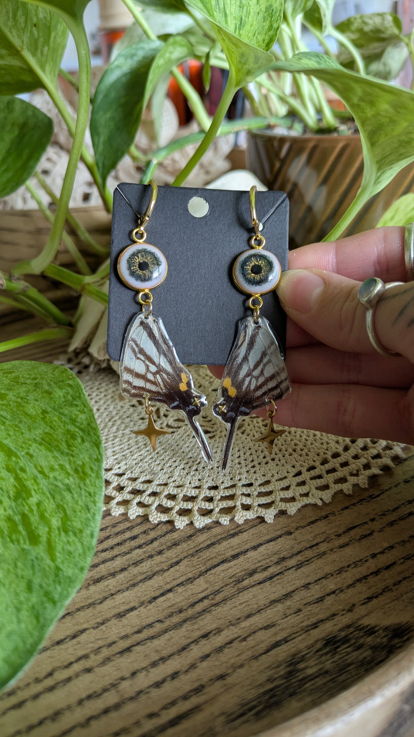 Butterfly Wing Earrings