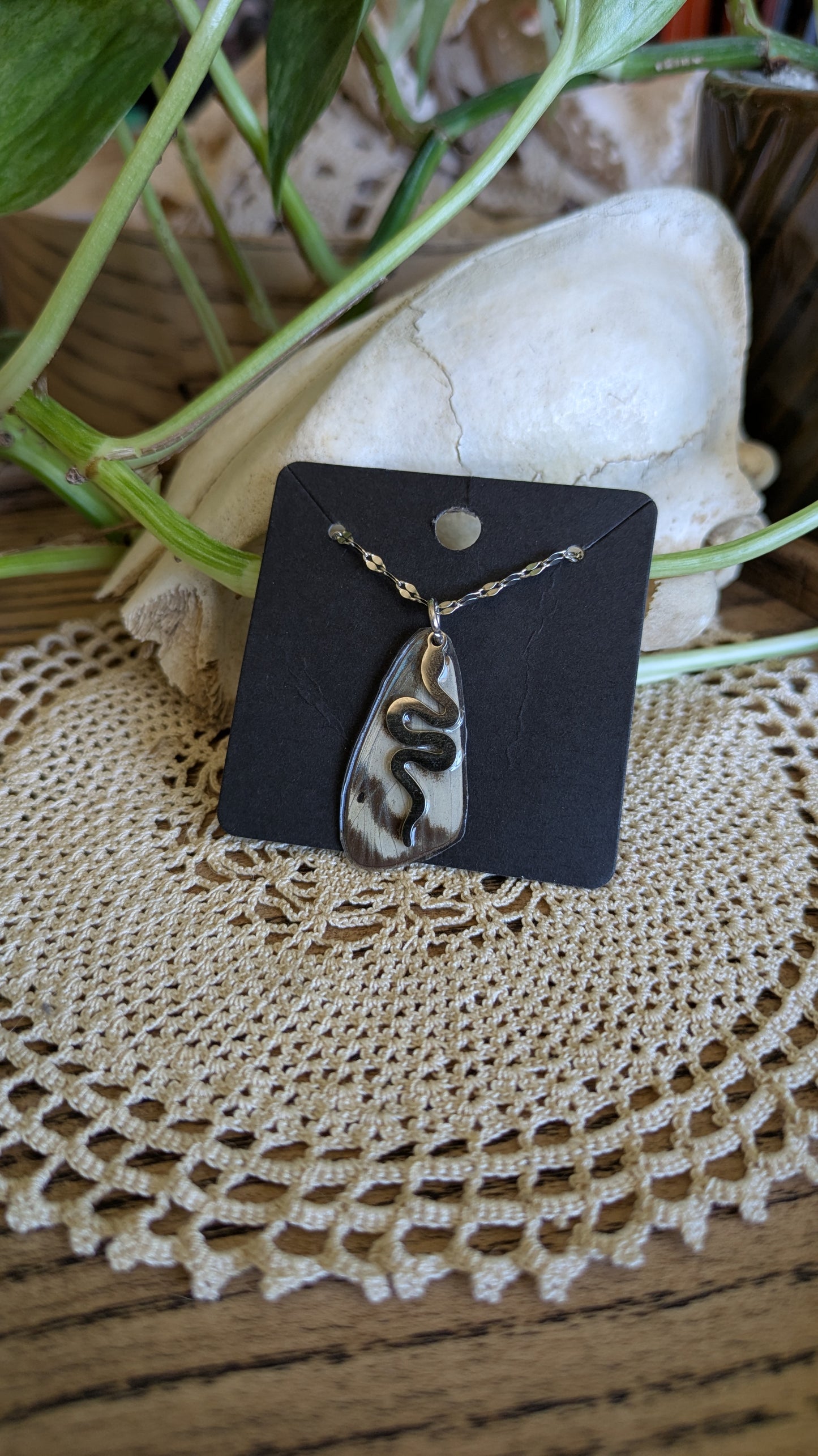 Butterfly Wing Necklace