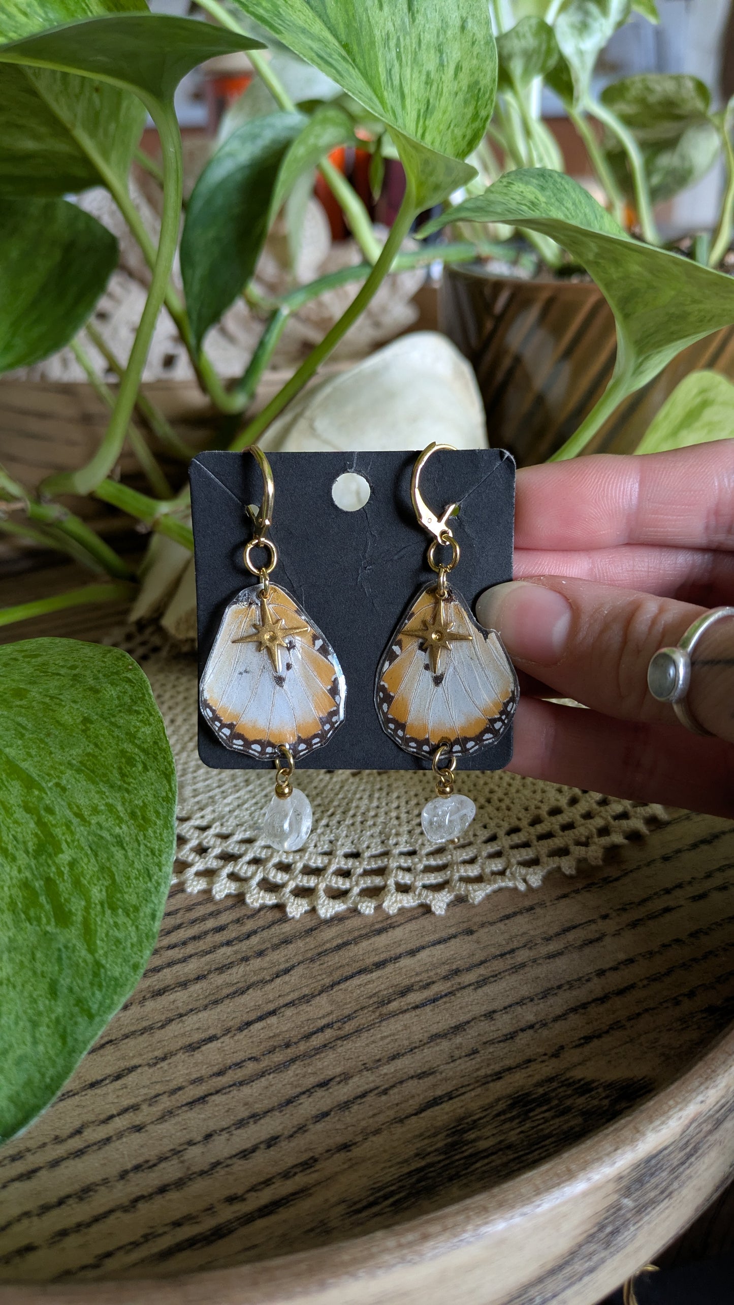 Butterfly Wing Earrings