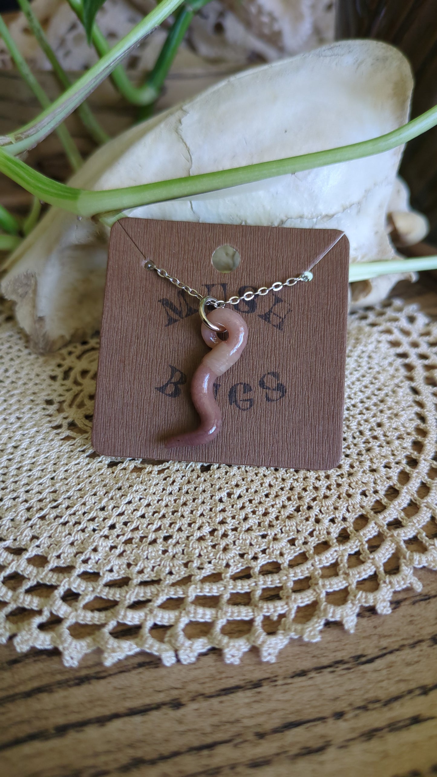 Worm Necklace